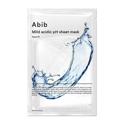 ABIB Mild Acidic pH Sheet Mask Aqua Fit (10pcs/box)