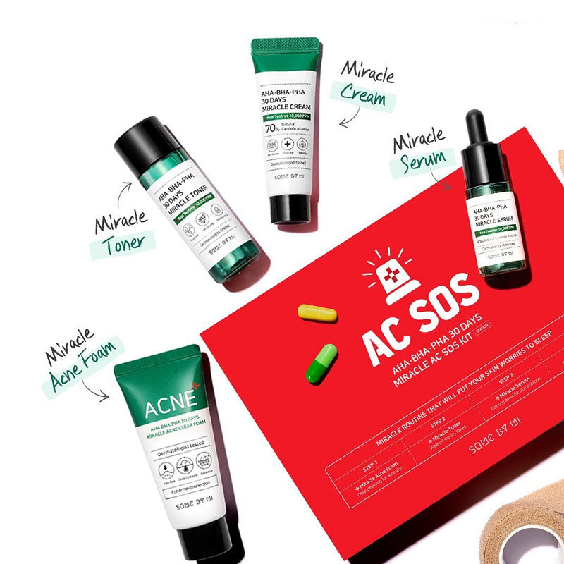 AHA BHA PHA 30 Days Miracle AC SOS Kit