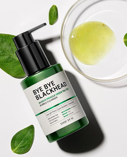 Miracle Bye Bye 30 Days Blackhead Miracle Green Tea Tox Bubble Cleanser