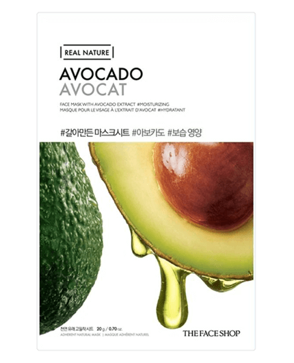 Real Nature Avocado Mask Sheet