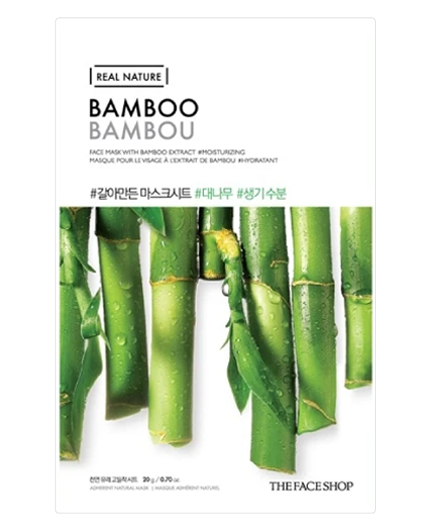 Real Nature Bamboo Mask Sheet