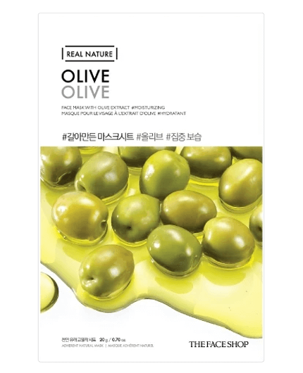 Real Nature Olive Mask Sheet