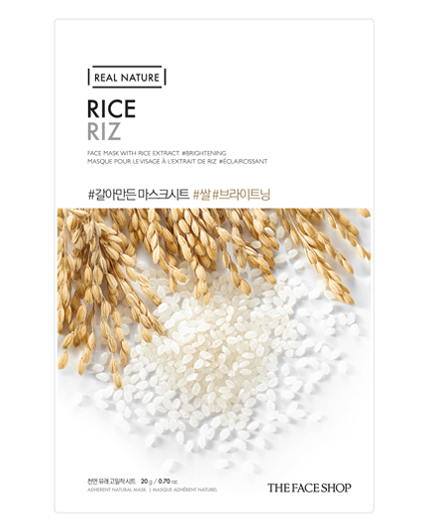 Real Nature Rice Mask Sheet