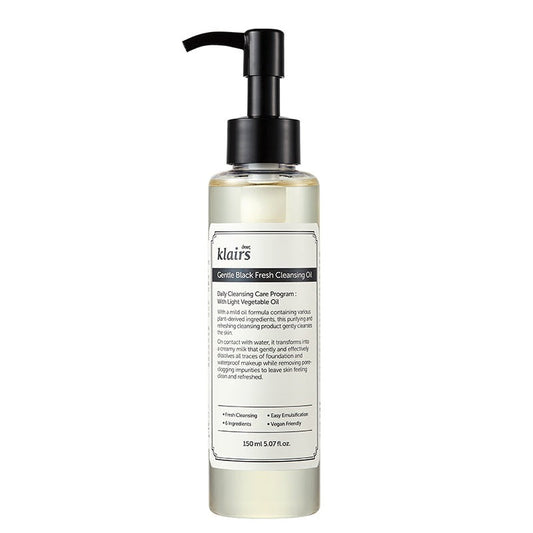 Gentle Black Fresh Cleansing Oil